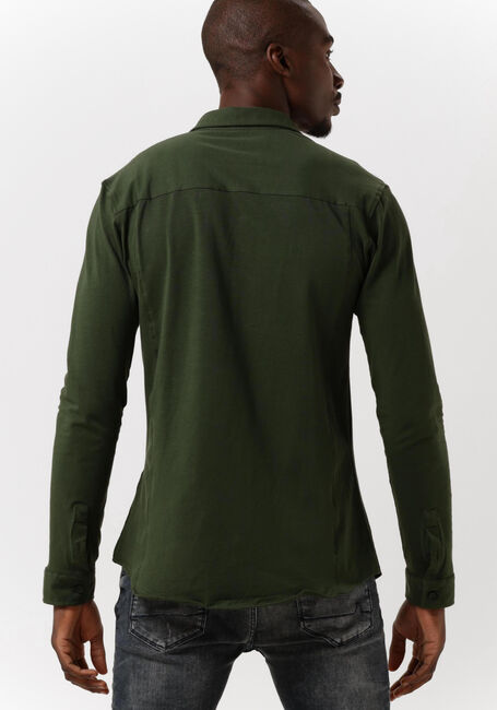 Dunkelgrün PUREWHITE Casual-Oberhemd ESSENTIAL SHIRT JERSEY LS - large