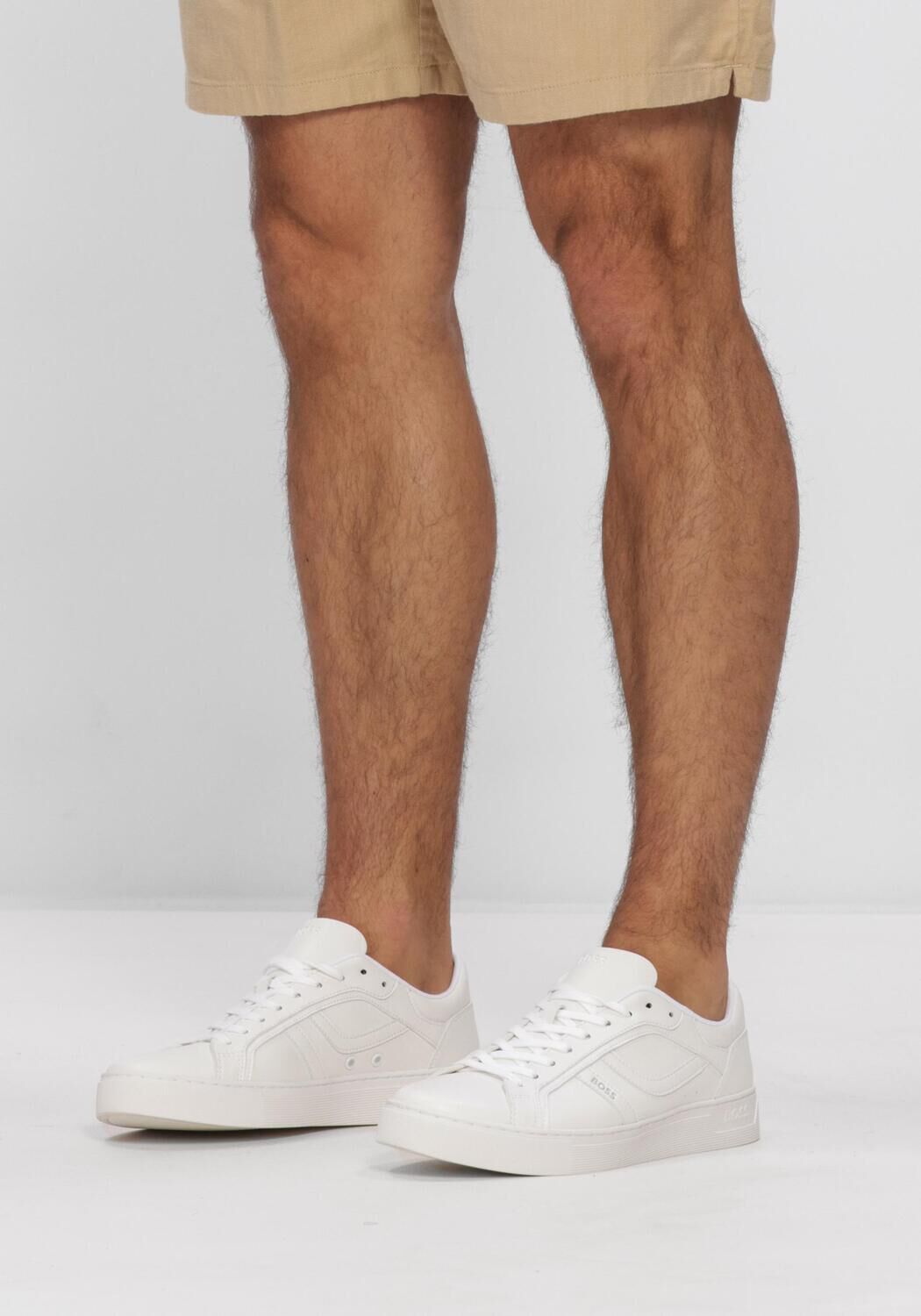 Wei&szlig;e BOSS Sneaker Low RHYS_TENN - large