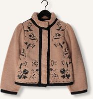 Braune ANTIK BATIK Teddy-Jacke SALIBA JACET Braune ANTIK BATIK Teddy-Jacke SALIBA JACET - medium