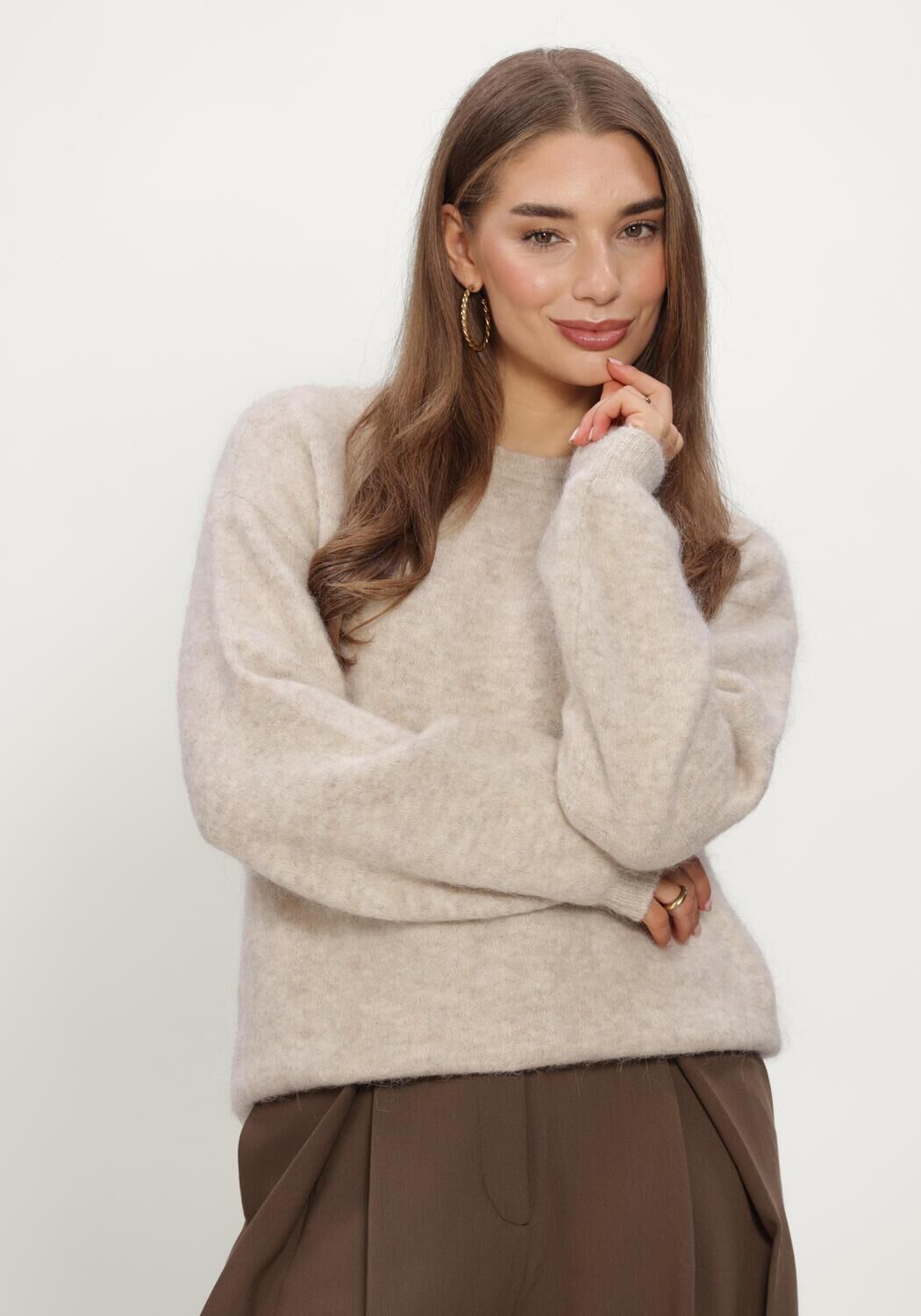 Beige LINA LOCCHI Pullover LL-BENIGNE - large
