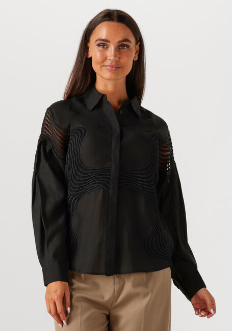 Schwarze COPENHAGEN MUSE Blusen CMMOLLY-SHIRT - large