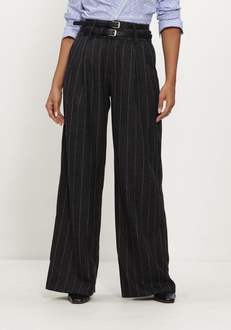 Anthrazit HAUTE L'AMITI&Eacute; Weite Hose IVANNA BELT TALL PANT - large