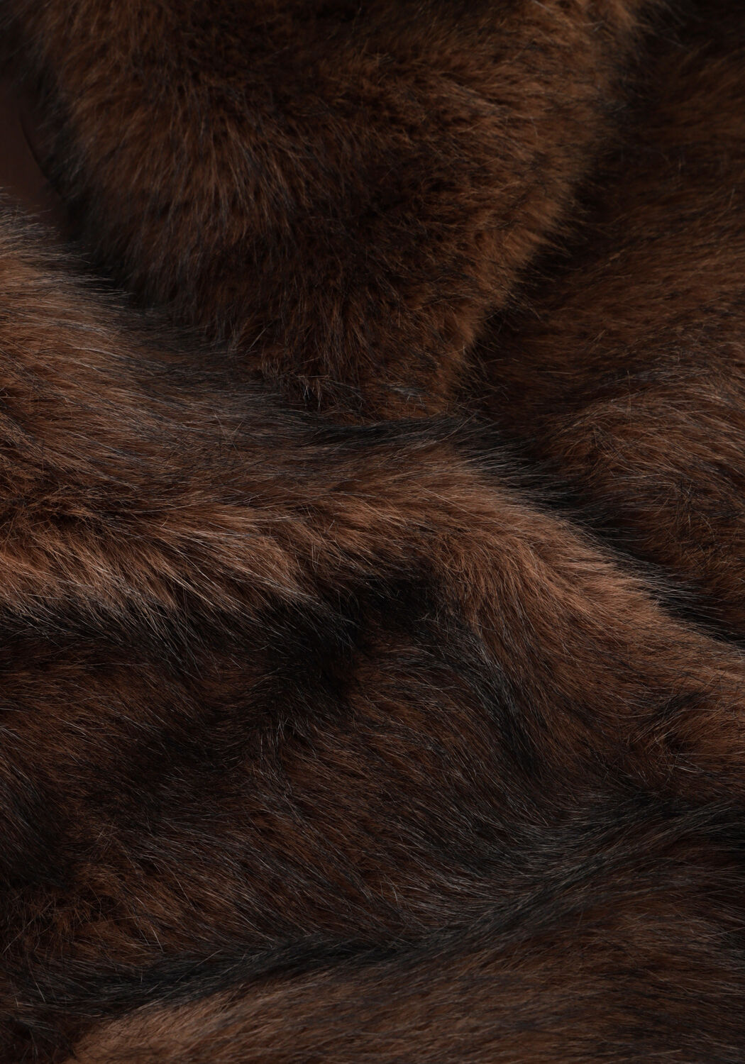 Braune NOTRE-V Fake-Fur-Jack NV-GALA - large