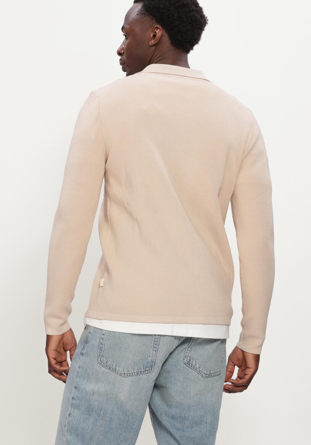 Beige MACE Pullover M-AUGUST - large