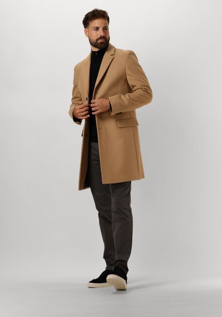 Camelfarbene HUGO Mäntel MIGOR2441 - large