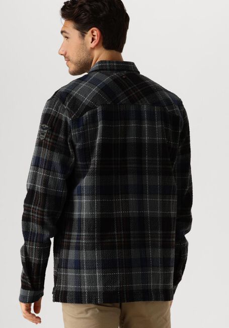 Graue PME LEGEND Casual-Oberhemd LONG SLEEVE SHIRT DOBBY MATTWEAVE - large