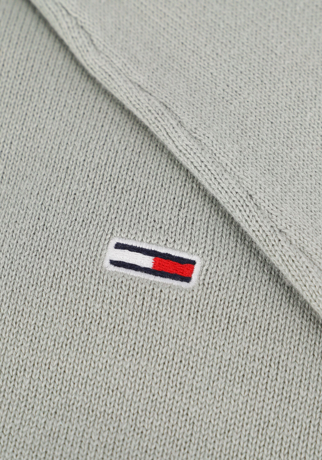 Gr&uuml;ne TOMMY JEANS Pullover TJM ESSENTIAL LIGHT SWEATER - large