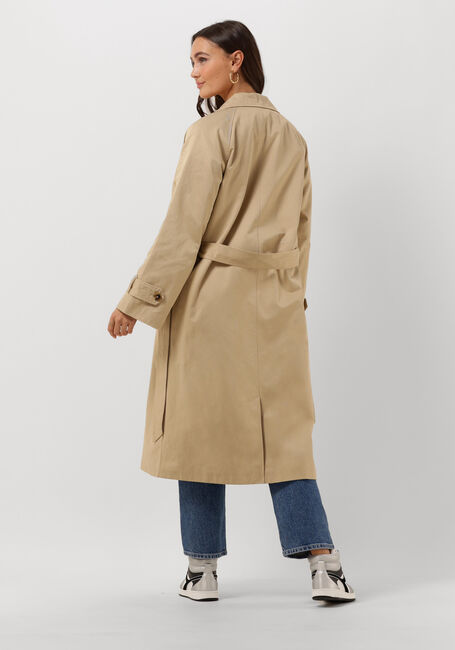 Beige OBJECT  OBJCLARA KEILY TRENCH COAT - large