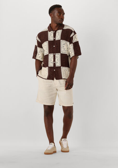 Beige SELECTED HOMME Kurze Hose SLHREGULAR-RON SUN SHORTS - large