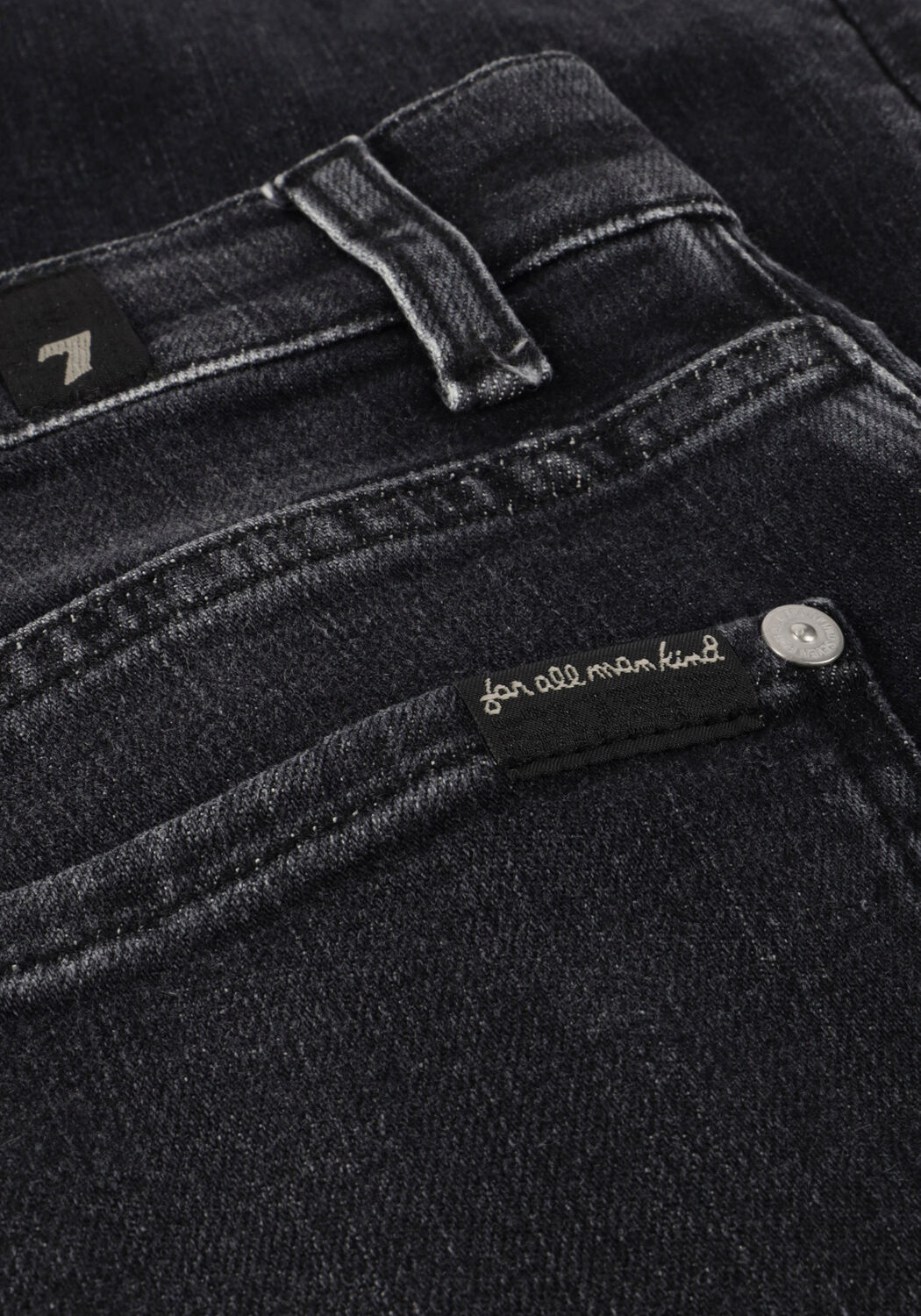 Schwarze 7 FOR ALL MANKIND Bootcut jeans BOOTCUT BLACKY - large