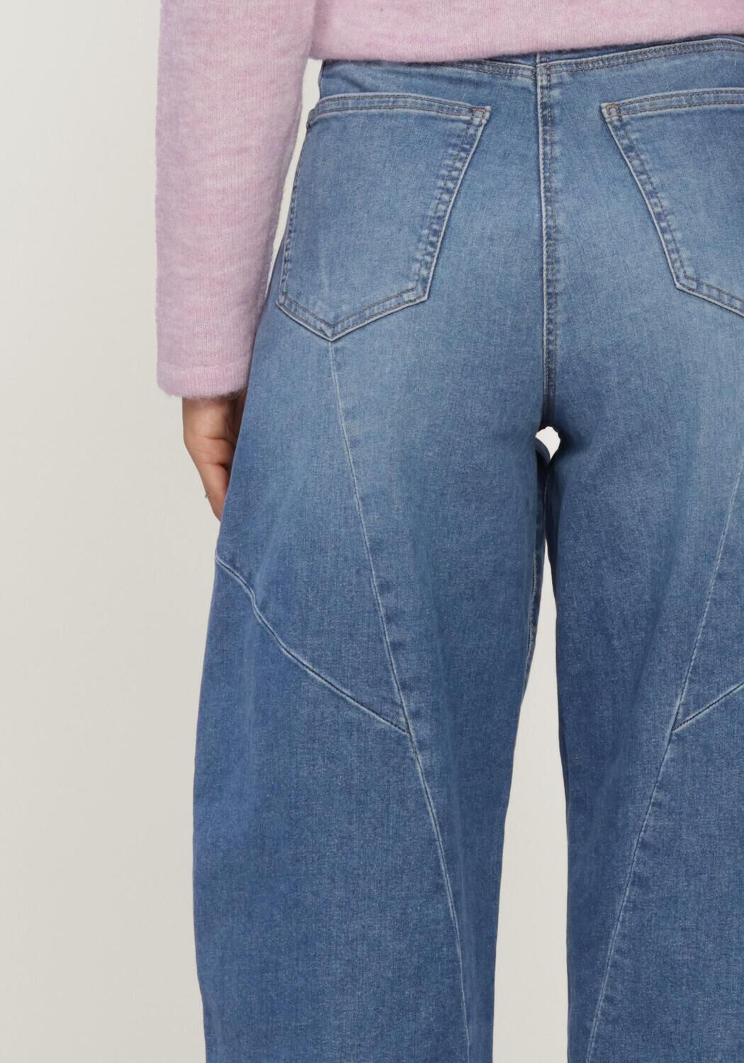 Blaue MAC Wide jeans 0333L AUTH. COMFORT VINTAGE DENIM DAKOTA SEAM BARREL FIT - large