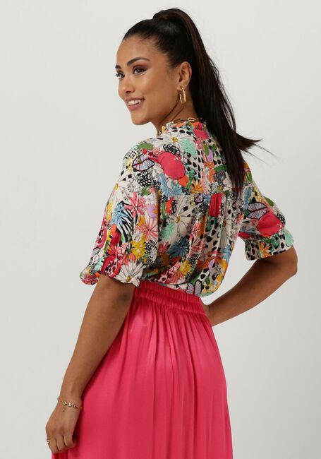 Mehrfarbige/Bunte POM AMSTERDAM Blusen BLOUSE 7293 - large