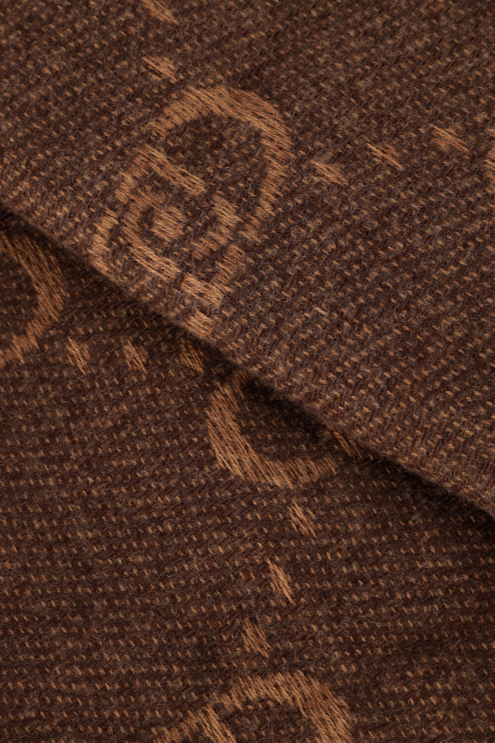 Braune LIU JO Schal LOGO CLOACK - large