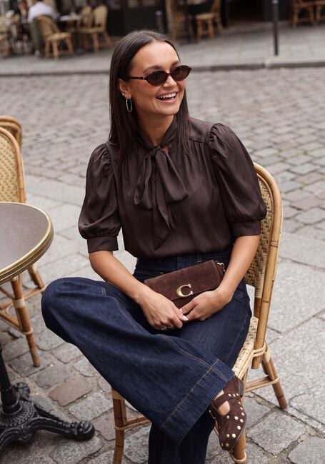Braune LINA LOCCHI Blusen LL-BELIA - large