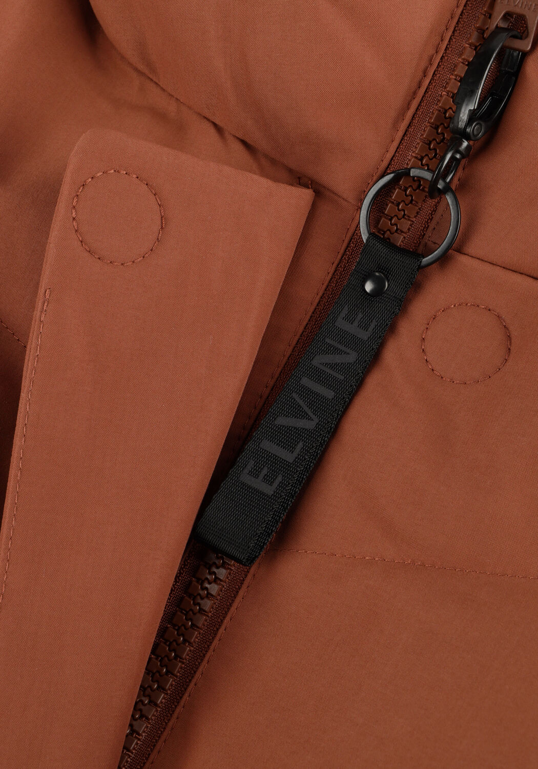 Orangene ELVINE Wattierte Jack NALANI - large