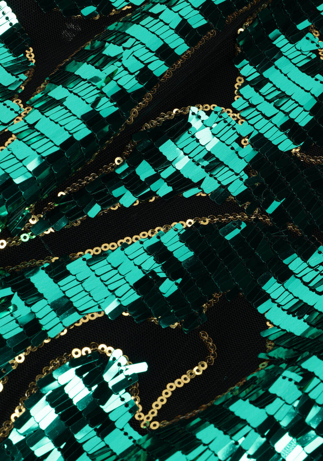 Gr&uuml;ne SILVIAN HEACH Minikleid VESTIT.CORTO / DRESS GLITTER - large