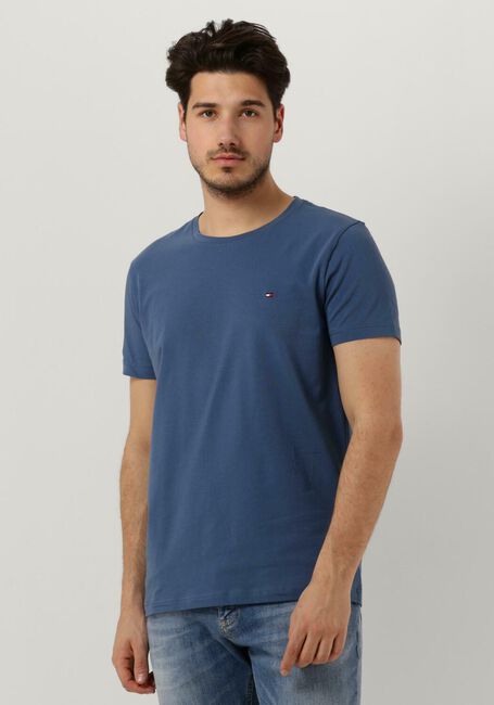Dunkelblau TOMMY HILFIGER T-shirt STRETCH EXTRA SLIM FIT TEE - large