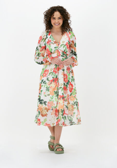 Nicht-gerade weiss NA-KD Midikleid BUTTON FRONT SLIT DRESS - large