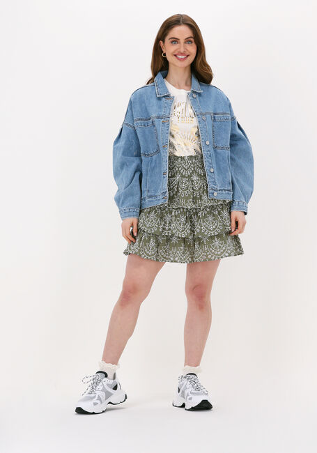 Beige COLOURFUL REBEL T-shirt CLRLF RBL TOUR FOIL CLASSIC TEE Beige COLOURFUL REBEL T-shirt CLRLF RBL TOUR FOIL CLASSIC TEE - large