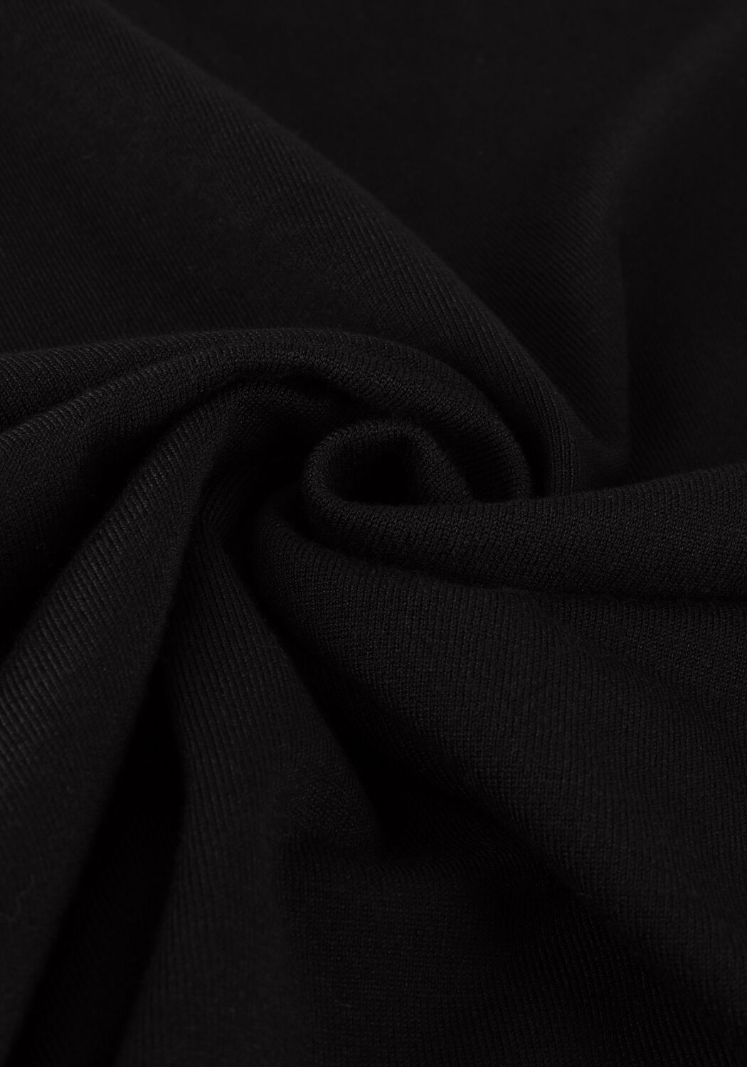 Schwarze PUREWHITE Pullover KNITTED LONGSLEEVE WITH SPECIAL COLLAR - large