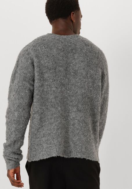 Graue WOODBIRD Pullover WBKURT LOOP CREW - large