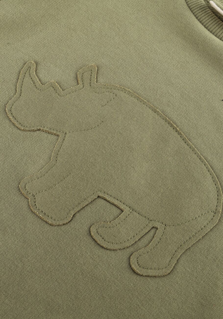 Olive LIL' ATELIER Sweatshirt NMMILONDON ROL LS LOOSE SWEAT LIL - large