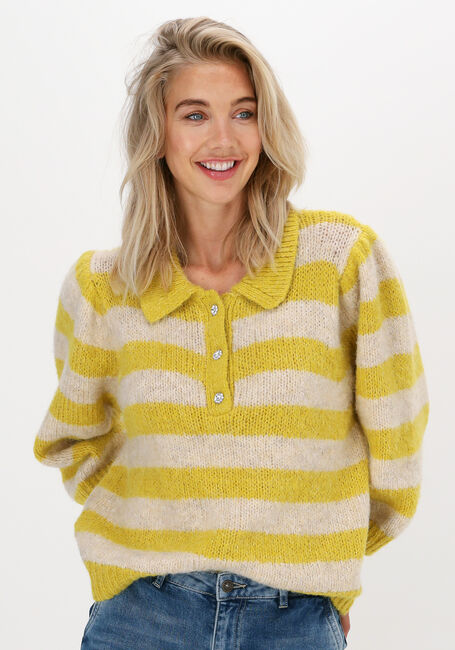 Gelbe LOLLYS LAUNDRY Pullover DYLAN JUMPER - large