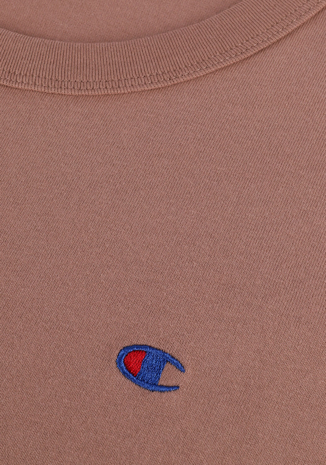 Braune CHAMPION T-shirt CREWNECK T-SHIRT 216545 - large