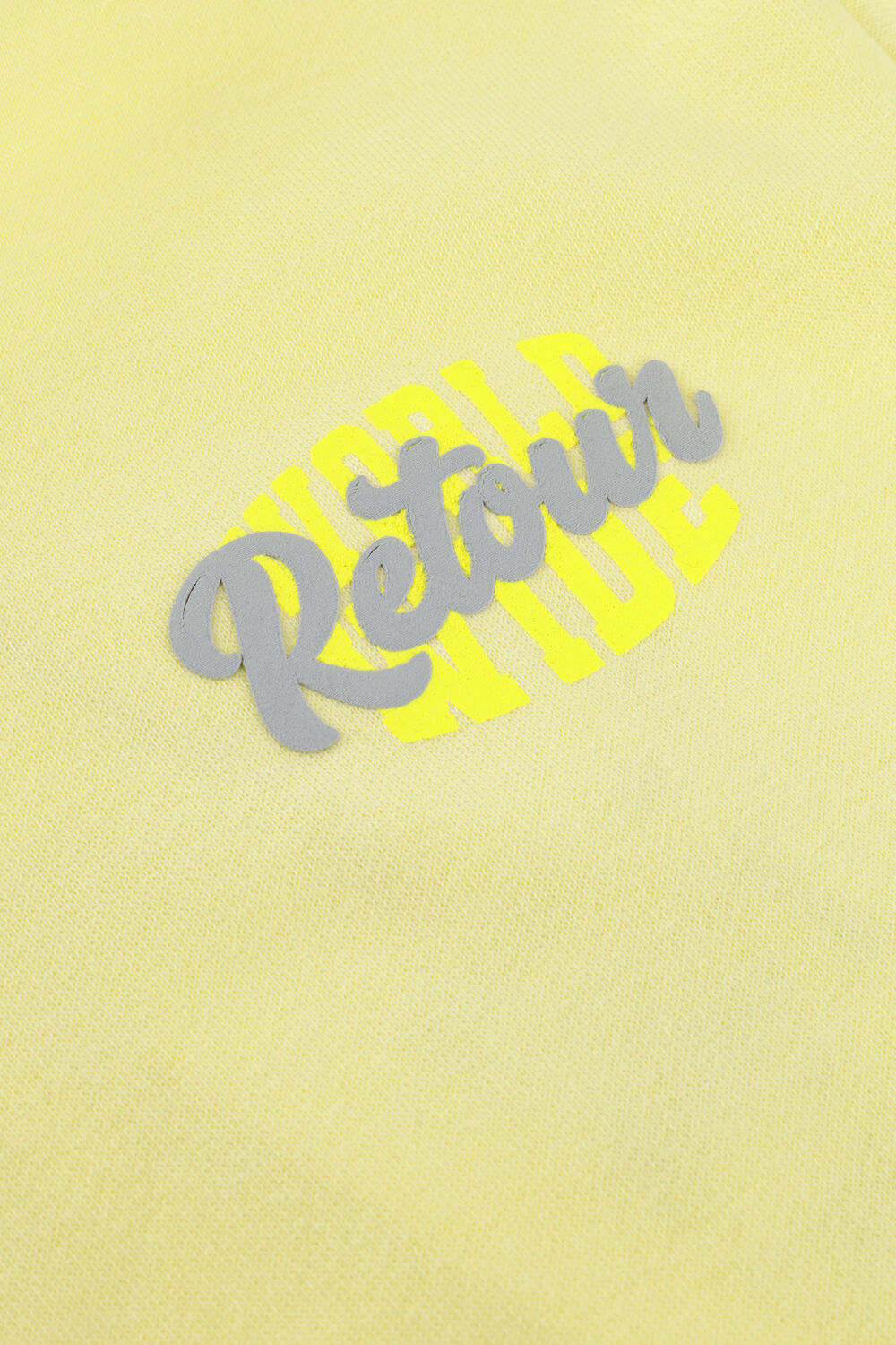 Gelbe RETOUR Sweatshirt EELCO - large