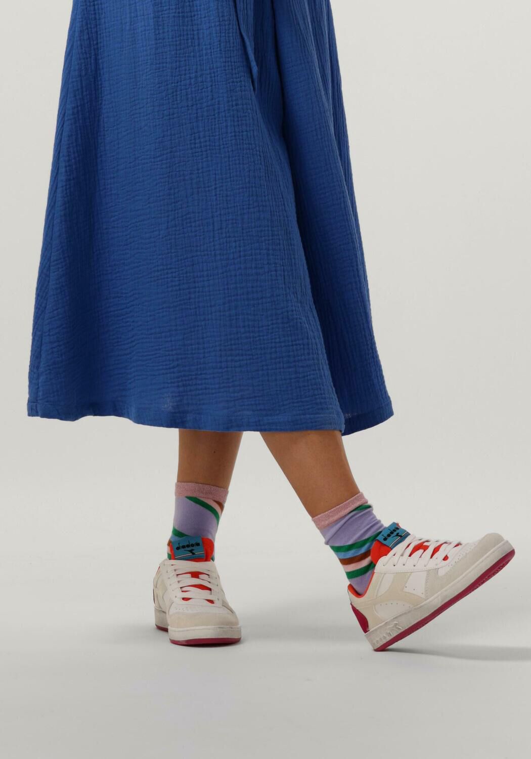 Wei&szlig;e DIADORA Sneaker Low MAGIC BASKET LOW CROCO WOMAN - large