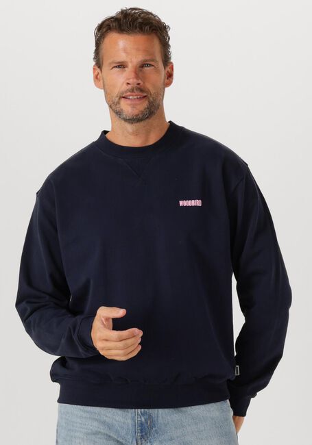 Dunkelblau WOODBIRD Pullover WBCAIN COI CREW - large
