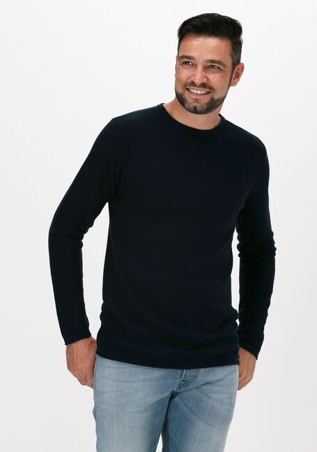 Blaue KULTIVATE Pullover KN MELVIN - large