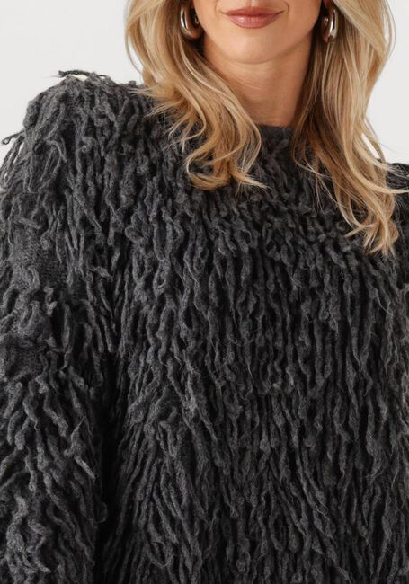 Dunkelgrau EDITED Pullover BO ALPACA WOOL JUMPER (GRS) - large