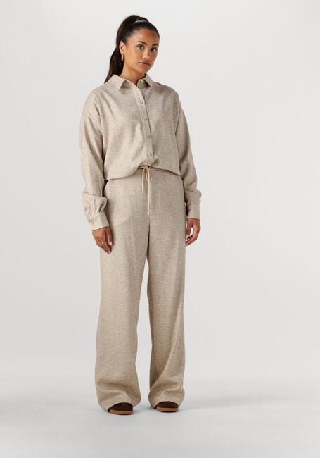 Beige NUKUS Jogginghose VERA PANTS STRASS - large