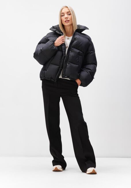 Schwarze MODSTR&Ouml;M Wattierte Jack ODINMD JACKET - large