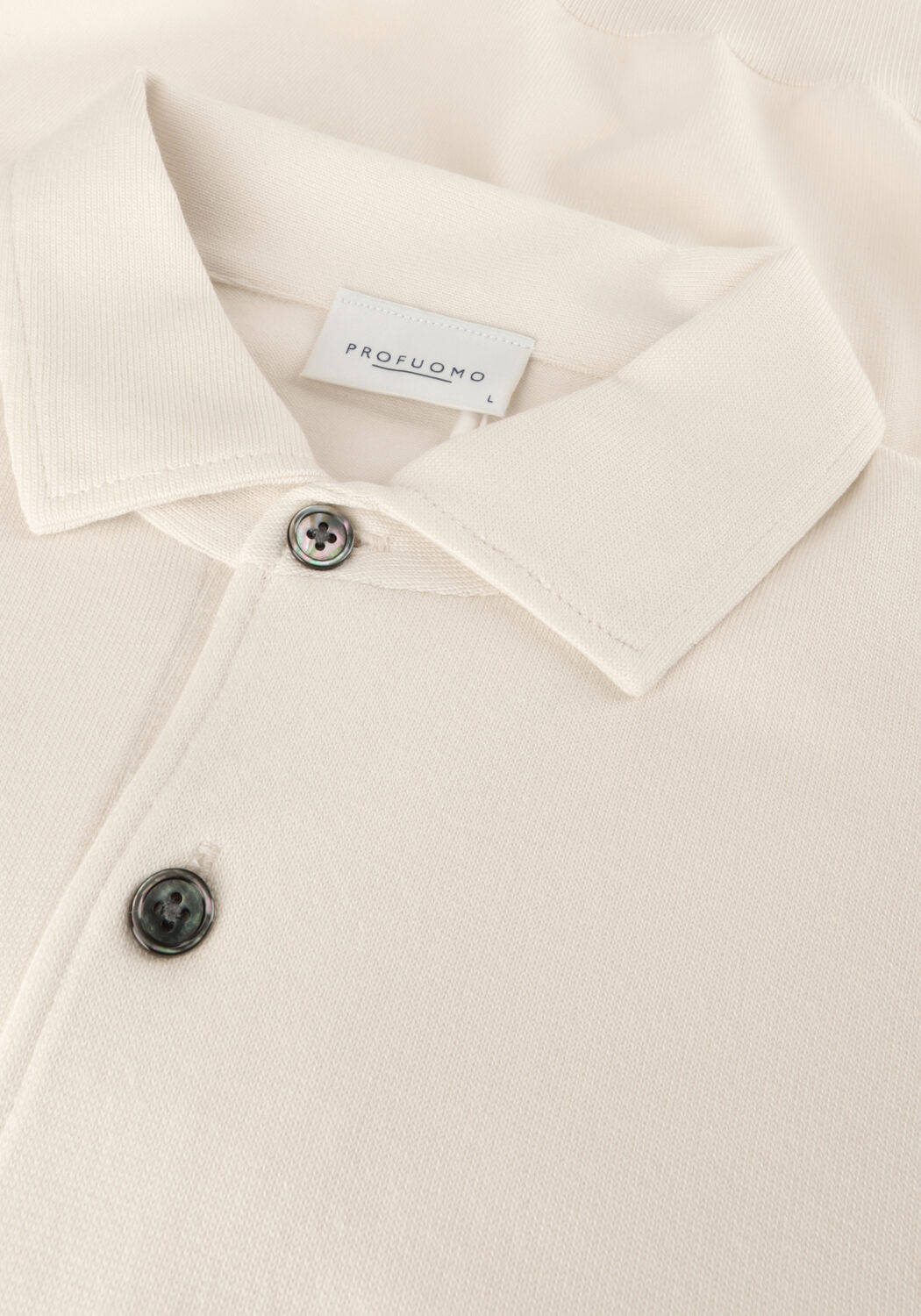 Nicht-gerade weiss PROFUOMO Polo-Shirt POLO ONE PIECE - large