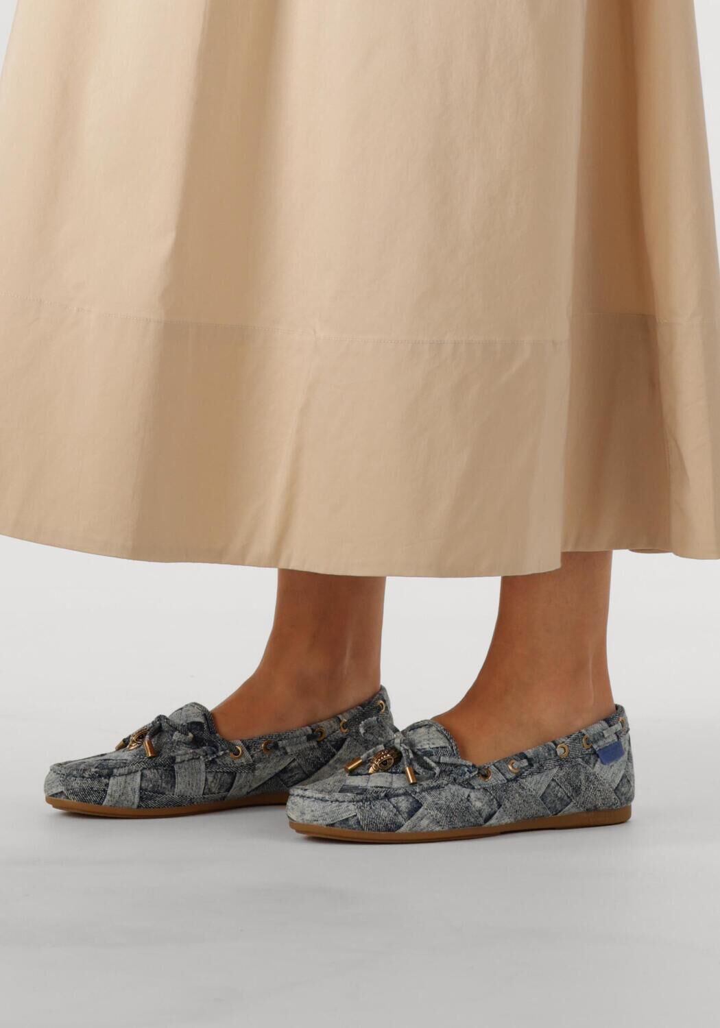 Blaue KURT GEIGER LONDON Mokassins EAGLE MOCCASIN - large