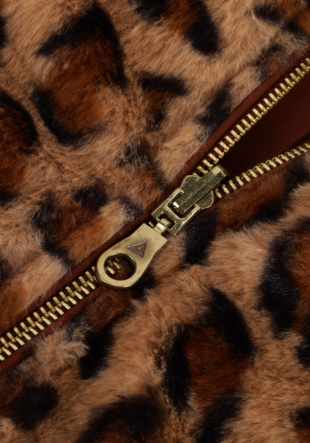 Camelfarbene AMMEHOELA Fake-Fur-Jack AM.LOLA.06 - large