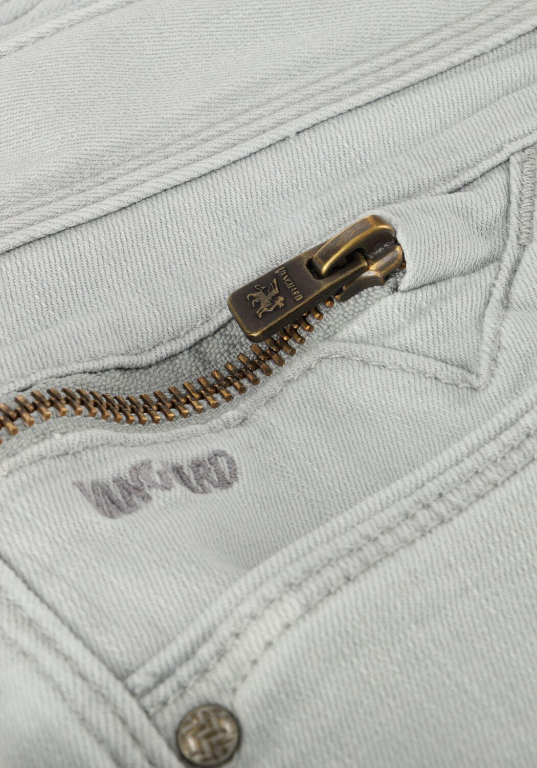 Graue VANGUARD Slim fit jeans V850 RIDER COLORED FIVE POCKET - large