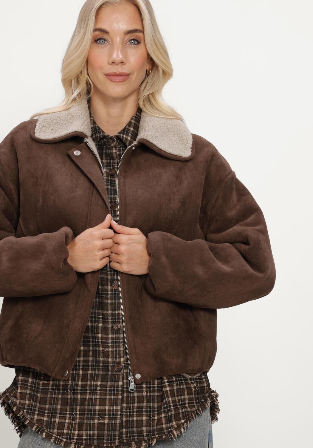 Braune CIRCLE OF TRUST Jack DAPHNE JACKET - large