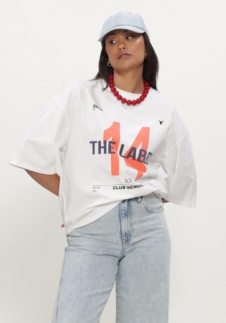 Wei&szlig;e ALIX THE LABEL Tops & T-shirts LADIES KNITTED 14 THE LABEL T-SHIRT - large