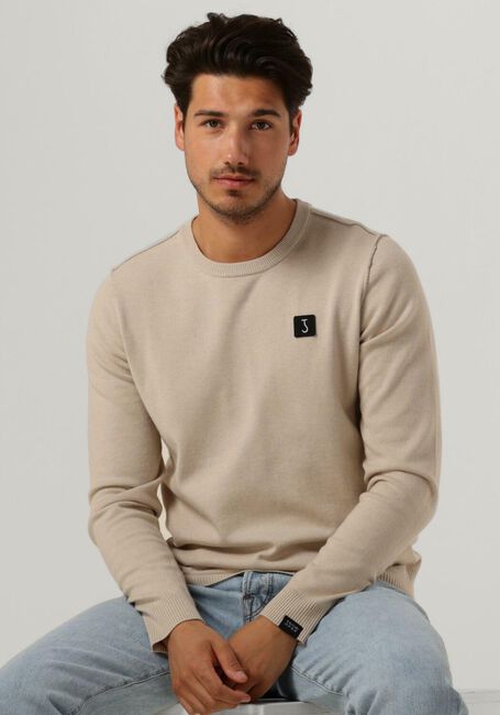 Beige BUTCHER OF BLUE Pullover CLIFDEN CREW - large