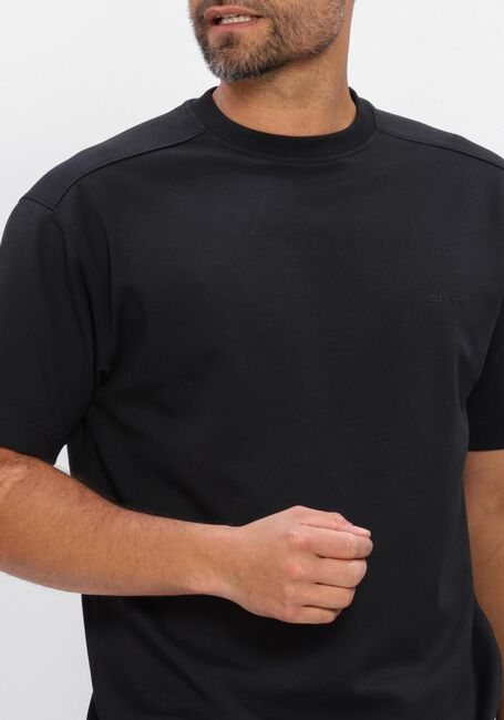 Schwarze GENTI Polo-Shirt T-SHIRT SS 1227 - large