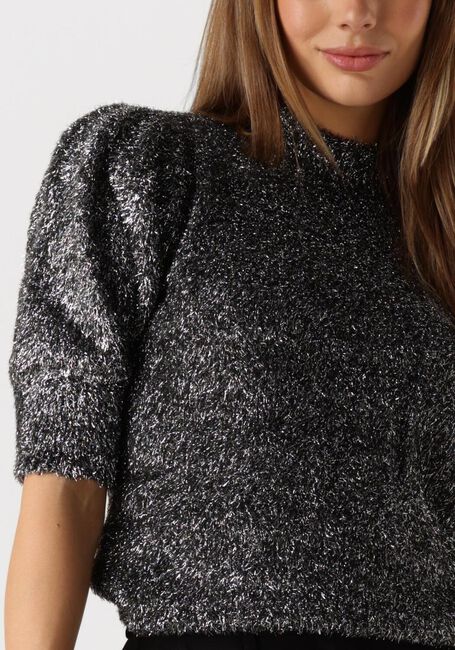 Silberne MINUS T-shirt MSBRITNEY KNIT T-SHIRT - large