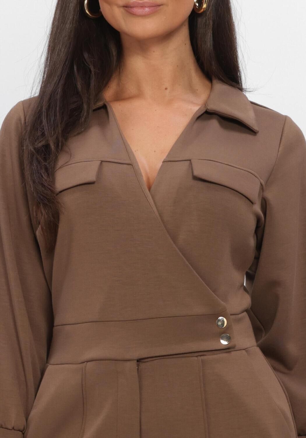 Braune AAIKO Jumpsuit VION VIS 147 - large