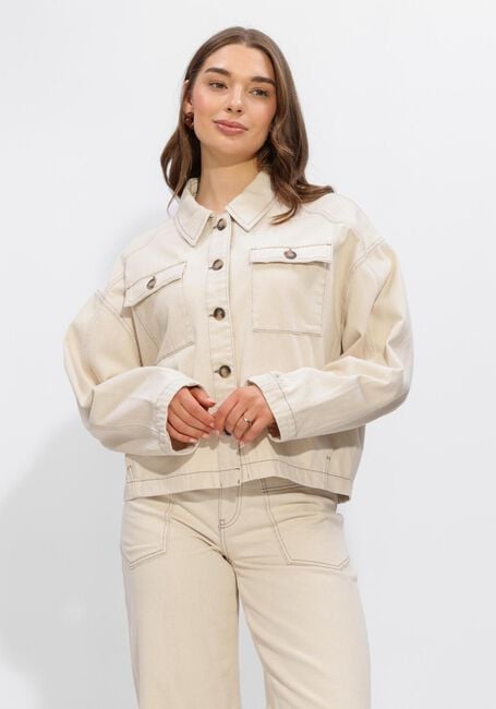 Nicht-gerade weiss ANOTHER LABEL Jack ALENORA NATURAL DENIM JACKET - large