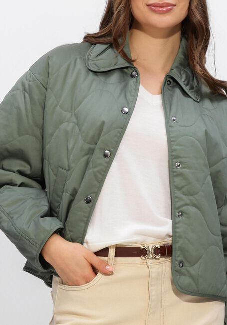 Olive MSCH COPENHAGEN Wattierte Jack MSCHCHISTA JACKET - large