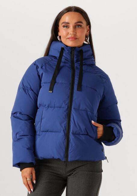 Blaue MSCH COPENHAGEN Wattierte Jack MSCHPAVINARIA SHORT JACKET - large