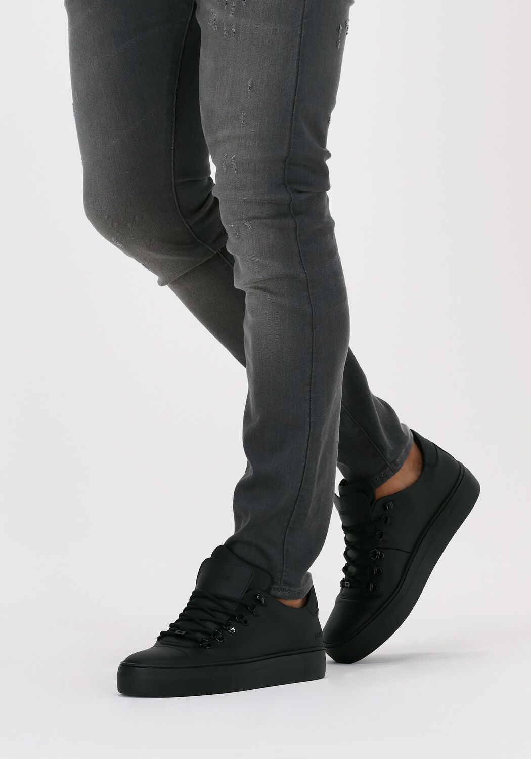 Schwarze NUBIKK Sneaker Low JAGGER CLASSIC GOMMA - large