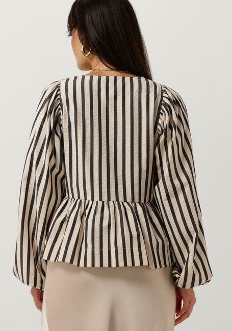 Blaue NEO NOIR Blusen BESSIE CONTRAST STRIPE BLOUSE - large